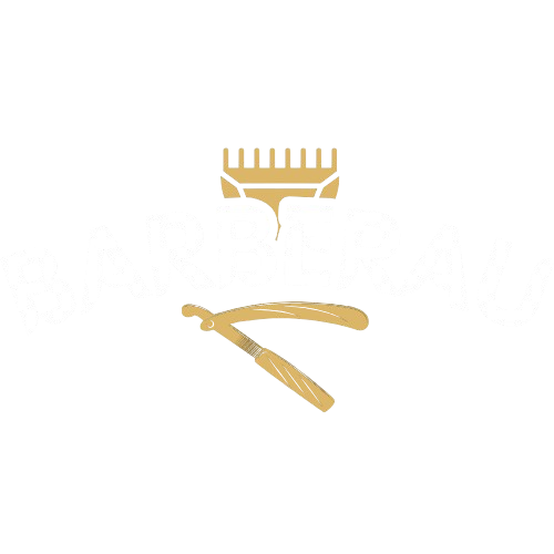 gold white modern bold barber logo removebg preview